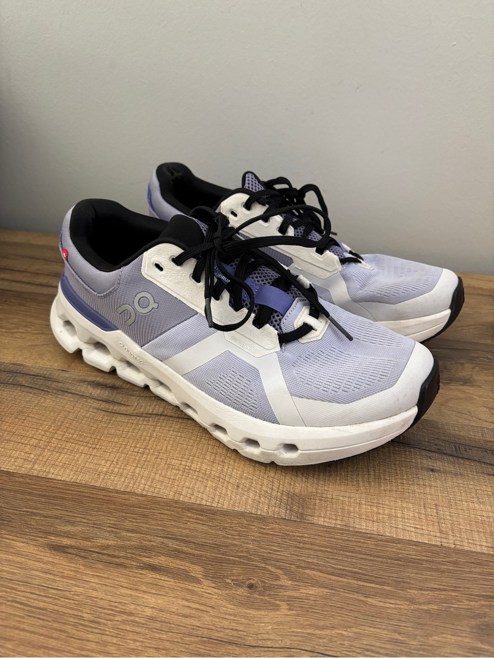 On Cloudrunner 2 Low Top Mesh Lace-Up Sneakers Nimbus Blue Women’s